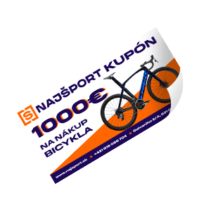 Voucher na nákup bicykla na Najsport.sk