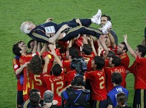 Finále, EURO, Nemecko, Španielsko, Aragones