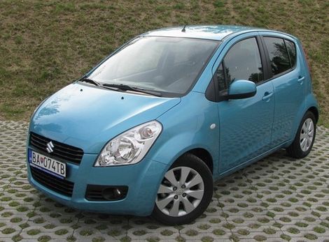 Suzuki Splash ukáže svoje prednosti najmä v
preplnenom meste.