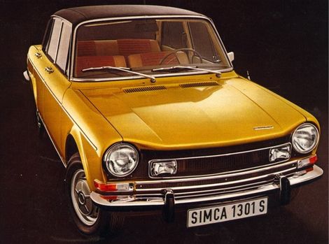 Simca 1300 prešla v roku 1966 faceliftom.