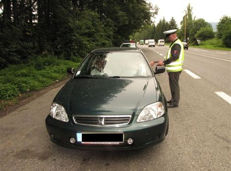 auto, polícia, kontrola, doprava, cesty
