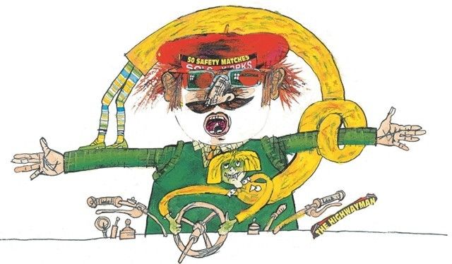 ilustrácia z knihy Rozprávky od Adamka, Mladé letá