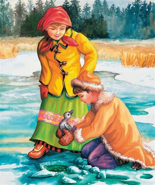 ilustrácia je z knihy Veľká kniha rozprávok
(Slovart-Print)