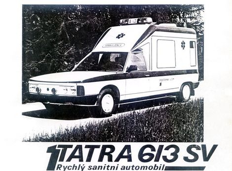 V prospektoch sa objavovalo aj označenie T 613
SV.