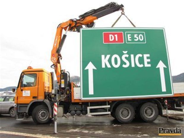 Diaľnica, Košice, stavba