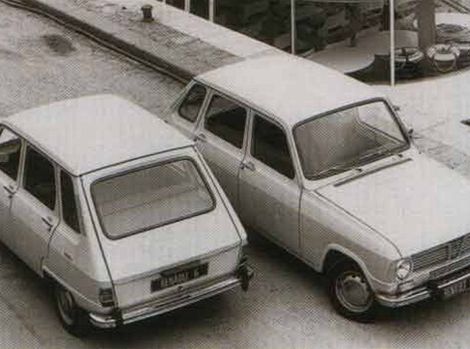 Renault 6 nebol žiadny pretekár, skôr rodinný
dostavník.