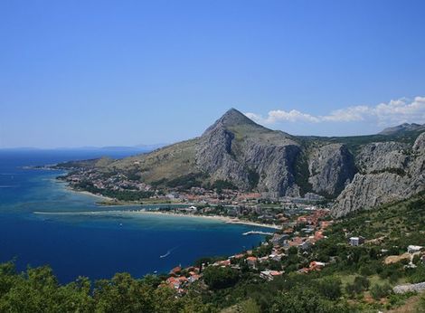 Omišská riviéra.