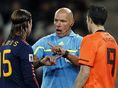 Sergio Ramos, Howard Webb, Robin Van Persie