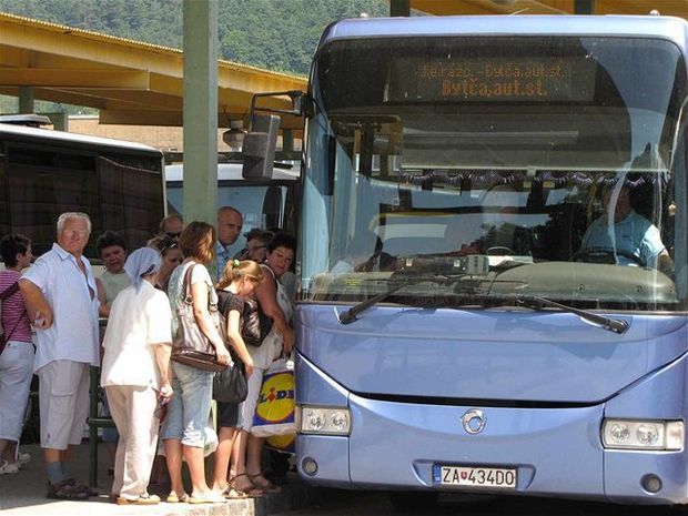 Žilina, autobus, stanica