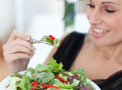 listová zelenina - jedlo - zdravá strava 