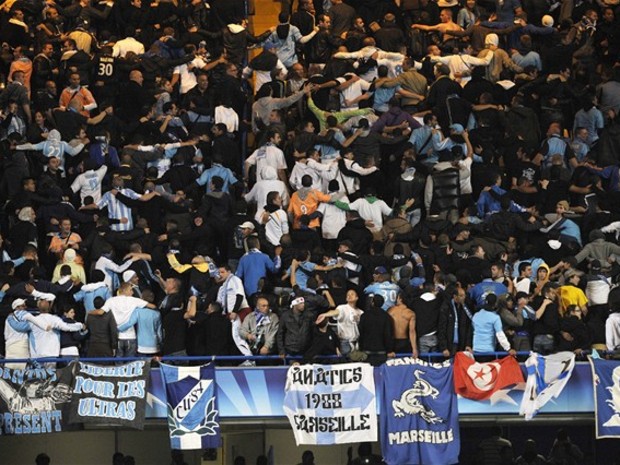 Marseille fanúšikovia