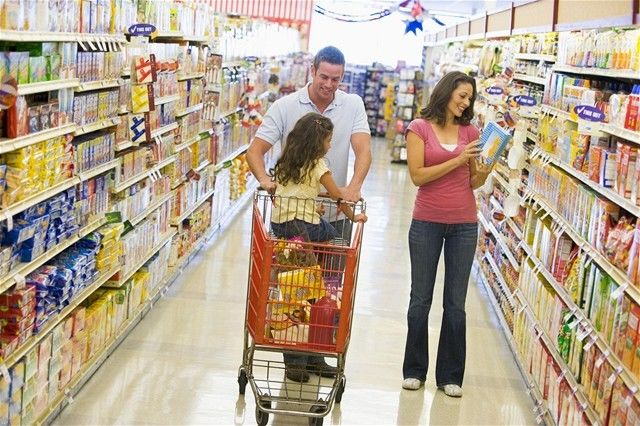 nákup, supermarket, hypermarket, obchod, nakupovanie, inflácia, potraviny