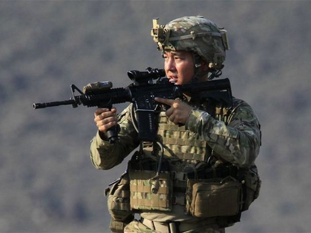 americký vojak, vojna, Afganistan, USA