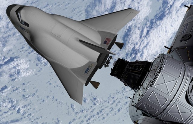 vesmírny taxík, raketoplán, vesmírna stanica