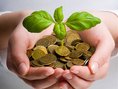 sporenie, vklad, mince, úroky, výnos, investovanie, investícia