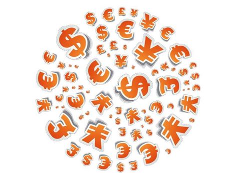 Peniaze, jen, libra, dolár euro
