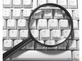 Google vyhľadávanie, klávesnica, lupa, internet, informácie, hľadanie