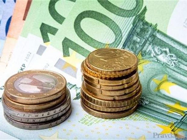 euro, bankovky, mince, peniaze