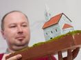 Dražovský kostolík, zmenšeniny