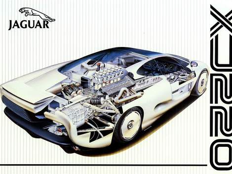 Jeho motor 3.5 V6 24V vychádzal z pretekárskych
agregátov. Z 0 na 100 km/h dokázal päťmetrové auto rozbehnúť za 3,7 s.
Stačil mu na to pohon zadných kolies