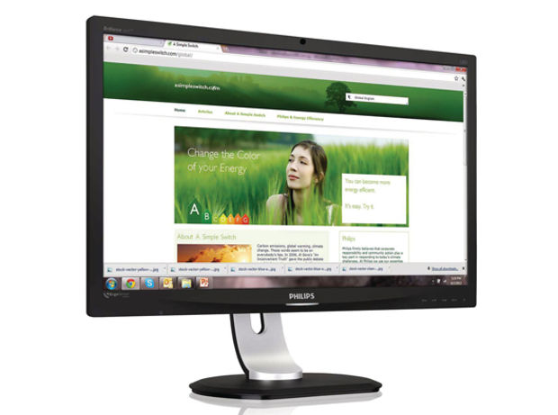 philips 241P4LRY ergosensor, LCD LED monitor