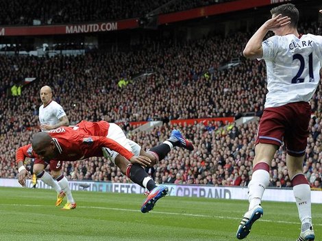Ashley Young Ciaran Clark