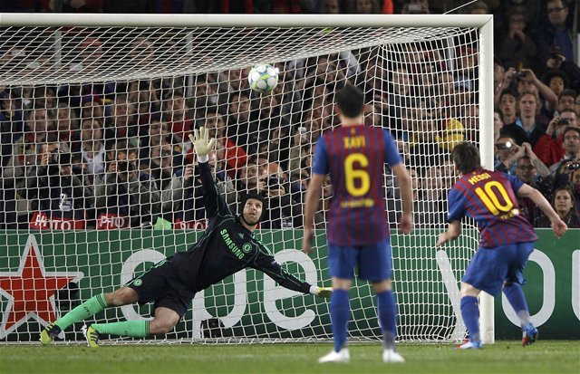 Lionel Messi zahodil v stretnutí jedenástku.