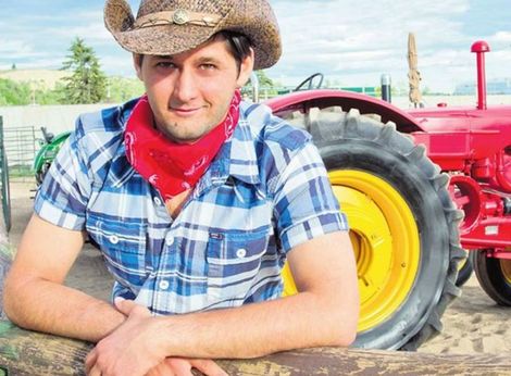 Farmár, traktor