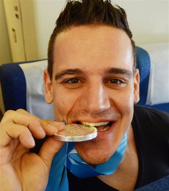 Branko Radivojevič so striebornou medailou.