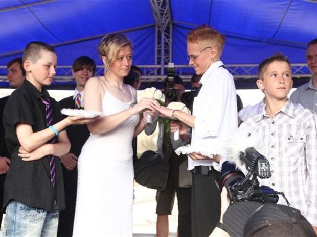 Dúhový Pride, svadba