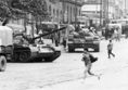 Československo, sovietske tanky 