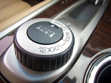 Volič pohonu je všetkým majiteľom Nissanov s
pohonom 4WD dobre známy.