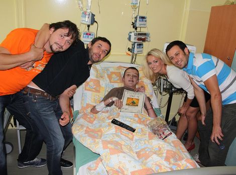 Lukáš Latinák, Juraj Kemka, Jana Hospodárová a Róbert Jakab 