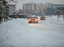 Poprad, sneh, kalamita
