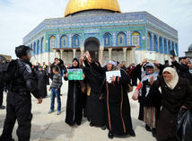 palestína, ženy, al-aksá, jeruzalém