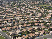 Predmestie, USA, Arizona, suburb, suburbia, bývanie, satelit