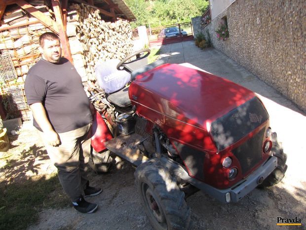 traktor, kiššmon, skladačka