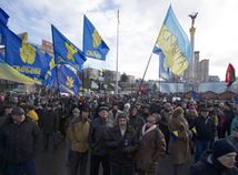 Ukrajina Protest Kyjev