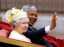 mandela, kráľovná Alžbeta