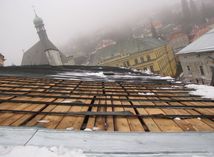 banská štiavnica, strecha, krádež, meď