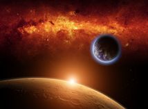 Mars, vesmír, planéta