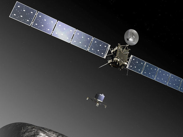 Sonda Rosetta, respektíve jej "dcérsky" modul
Philae, má na kométe 67/P Čurjumov-Gerasimenko pristáť už v novembri tohto
roka.