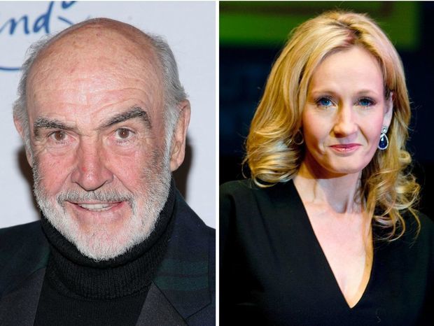 Sean Connery, J. K. Rowlingová