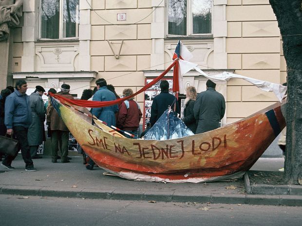 November 1989: Sme na jednej lodi