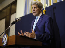 Kerry je znepokojený ruským postupom v Sýrii