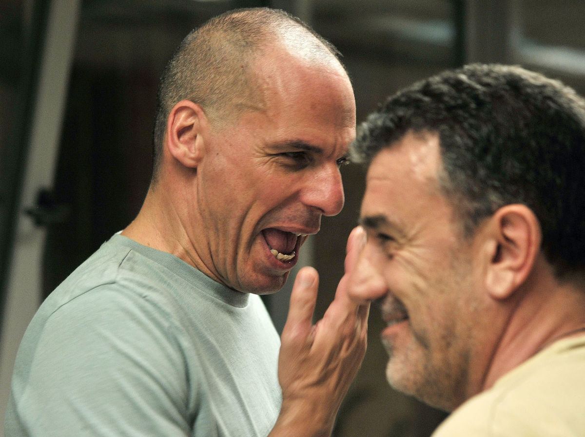 Janis Varufakis po referende, ktoré povedalo nie podmienkam
veriteľov Grécka.