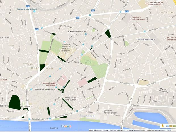 Bratislava zrevitalizuje vyznačené lokality.