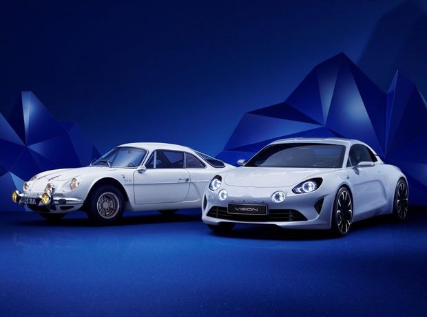 Nové Alpine nadviaže na ikonický model Berlinette A110 zo
šesťdesiatych sedemdesiatych rokov.