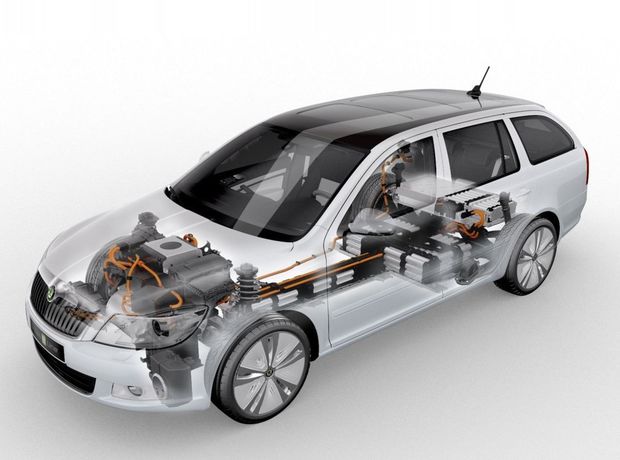 V roku 2010 predstavila Škoda v Paríži koncept elektrickej
Octavie Geen E Line. Do výroby sa nikdy nedostala. Jej nástupkyňa by mala
maž dojazd až 500 km a jej dobíjanie by nemalo zabrať viac ako 15 minút.