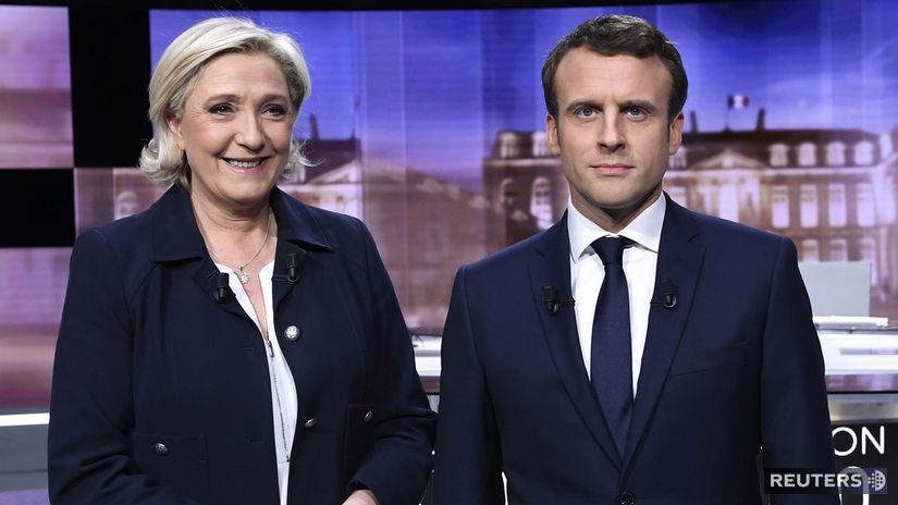 Duel Macron vs. Le Penová bol plný urážok a osočovania - Svet - Správy -  Pravda